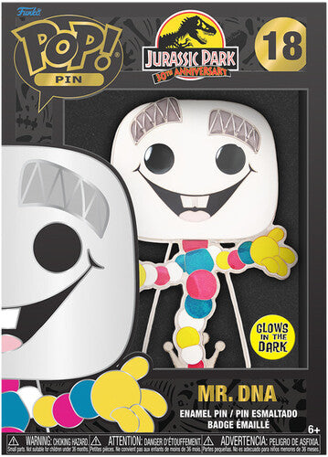 Funko Pop! Pins Movies: - Jurassic Park - Mr. Dna - Collectibles