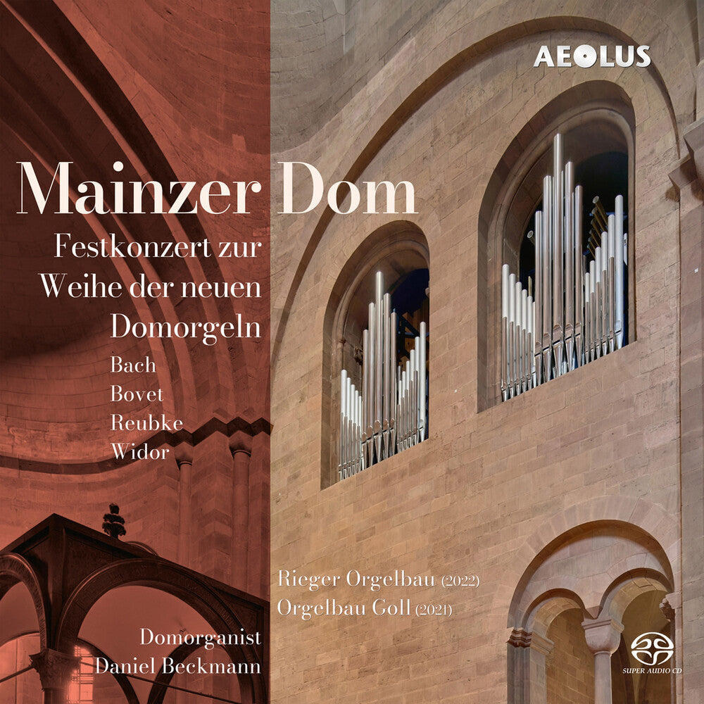the album cover for J Bach .S. / Beckmann - Mainzer Dom (Hybr)