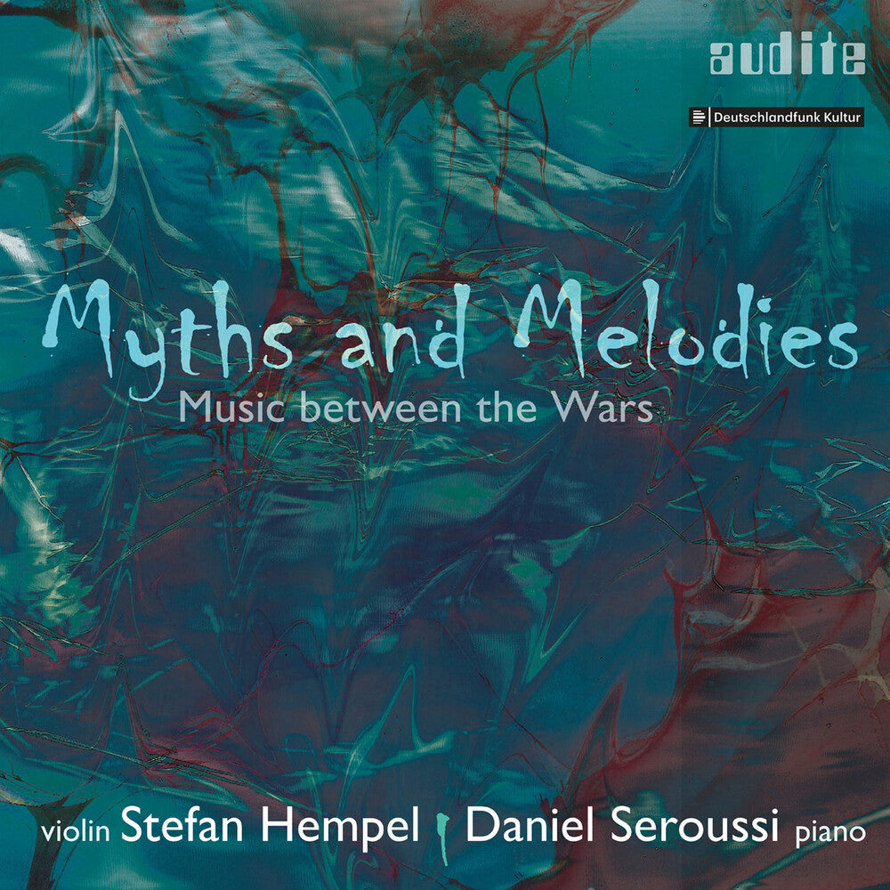 the album cover for Korngold / Hempel / Seroussi - Myths & Melodies