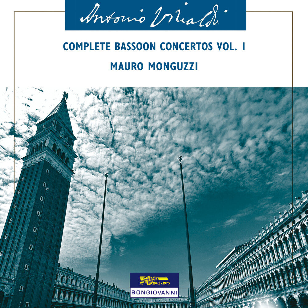 the album cover for Vivaldi / Monguzzi / Piciri - V1: Complete Bassoon Concertos