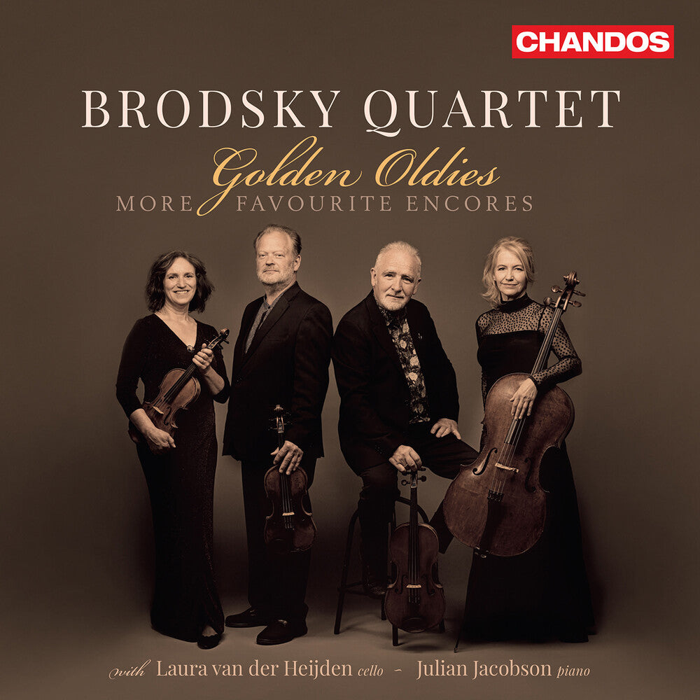 the album cover for Heijden / Jacobson / Brodsky Quartet - Golden Oldies