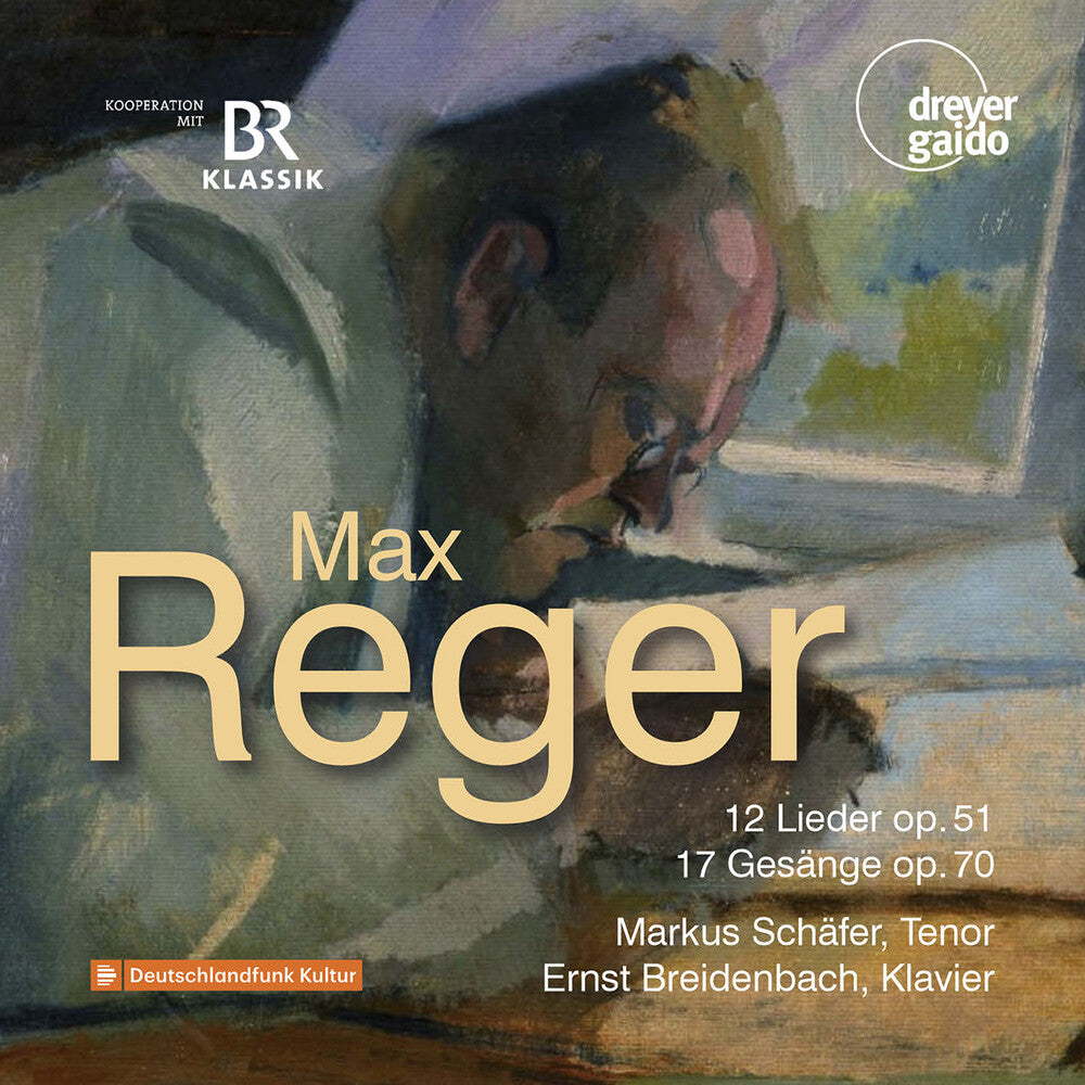 the album cover for Reger / Schafer / Breidenbach - 12 Lieder 17 Gesange