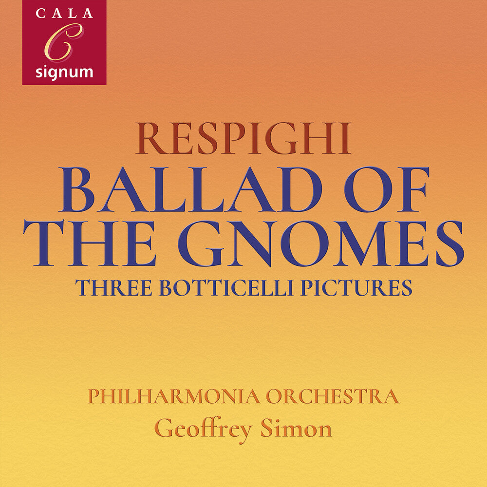 the album cover for Respighi / Person / Baillie - Ballad Of The Gnomes