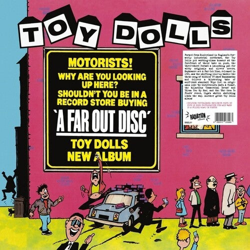 Toy Dolls - Far Our Disc - Pink Colored Vinyl Vinyl Record