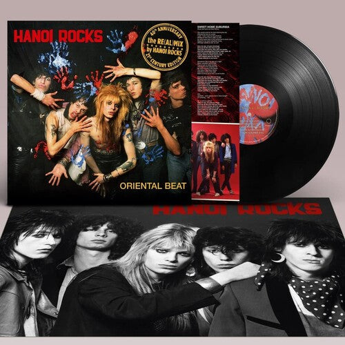Hanoi Rocks - Oriental Beat - 40th Anniversary Re(al)mix Vinyl Record