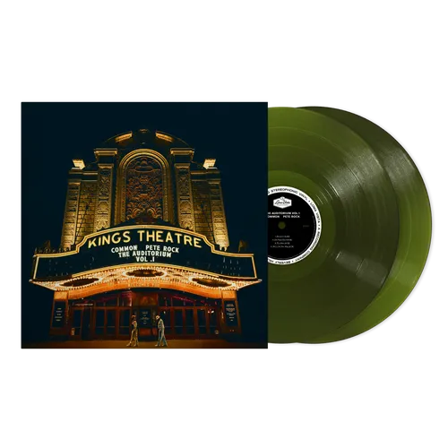 Common & Pete Rock - The Auditorium Vol. 1 (Limited Edition Translucent Forest Green 2LP Vinyl) Vinyl Record