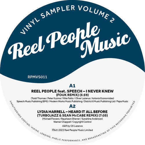 Various Artists - Reel People Music : Vinyl Sampler Vol. 2 Vinyl Record