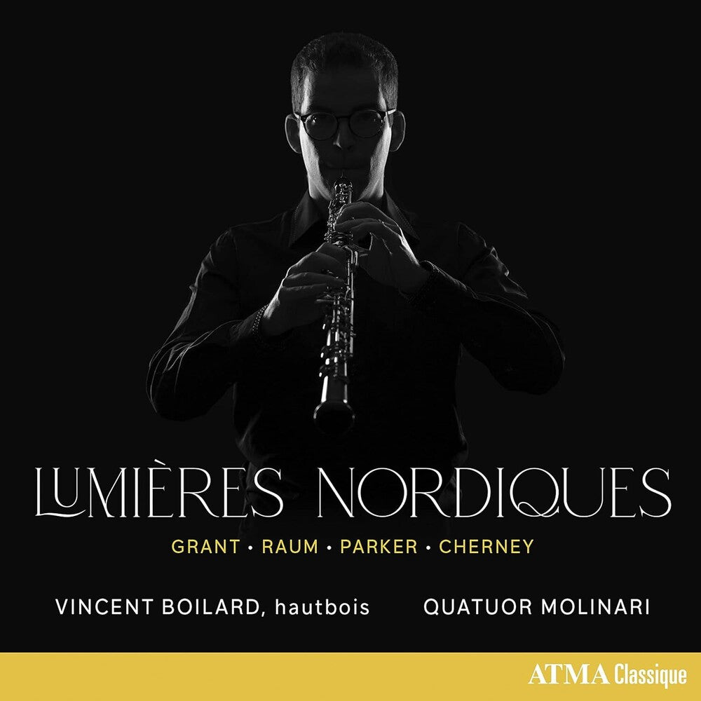the album cover for Vincent Boilard / Quatuor Molinari - Lumieres Nordiques