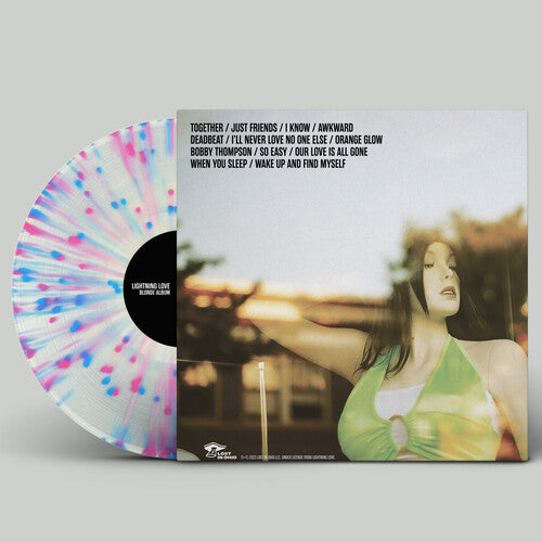 Lightning Love - Blonde Album (Pink & Blue Splatter) Vinyl Record