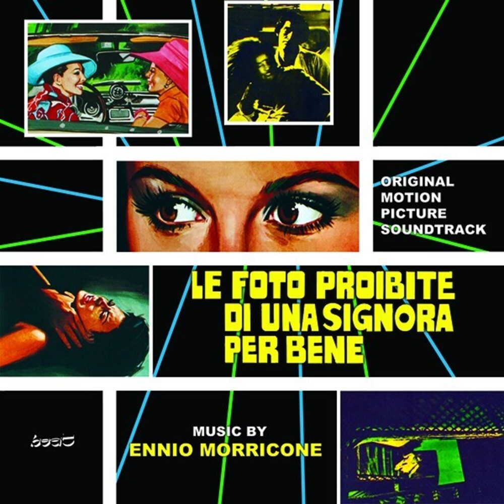 the album cover for Ennio Morricone (Ita) - Le Foto Proibite Di Una Signora Per Bene / O.S.T.