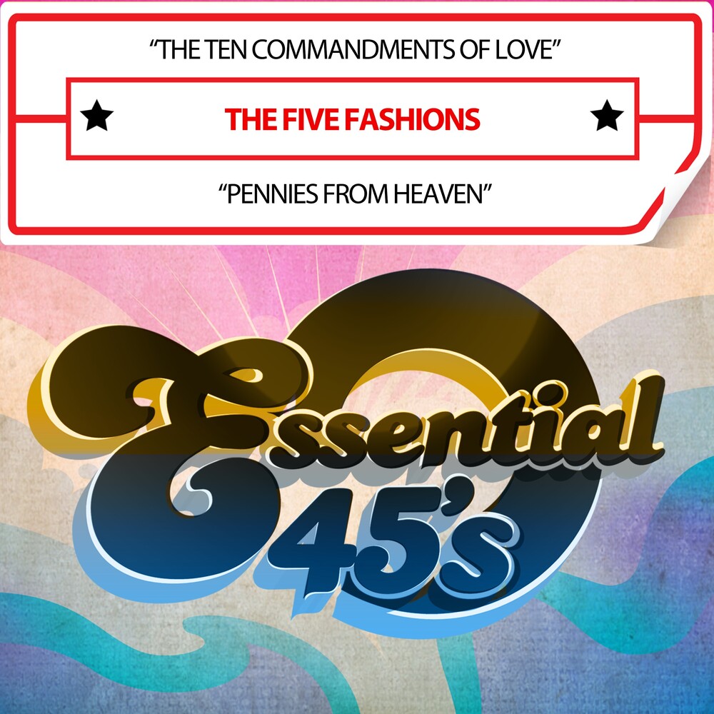 the album cover for Five Fashions - Ten Commandments Of Love / Pennies From Heaven (Di