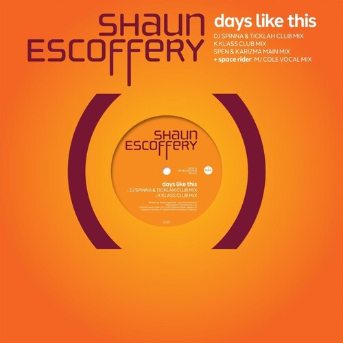 Shaun Escoffery - Day Like This - 140-Gram Black Vinyl Vinyl Record
