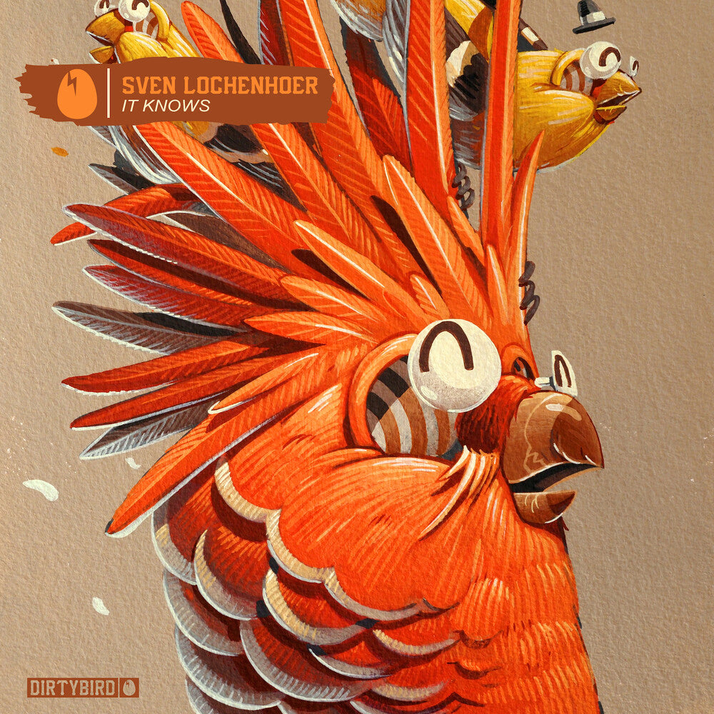 the album cover for Sven Lochenhoer - It Knows