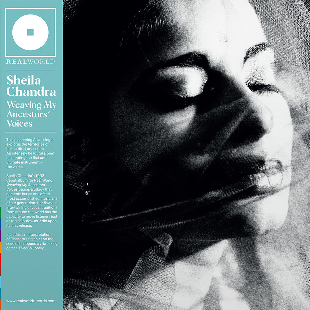 the album cover for Sheila Chandra - Weaving My Ancestors' Voices
