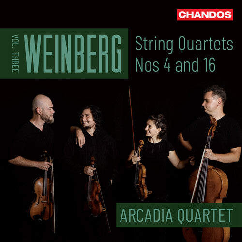 Weinberg / Arcadia Quartet - V3: String Quartets - Music CD