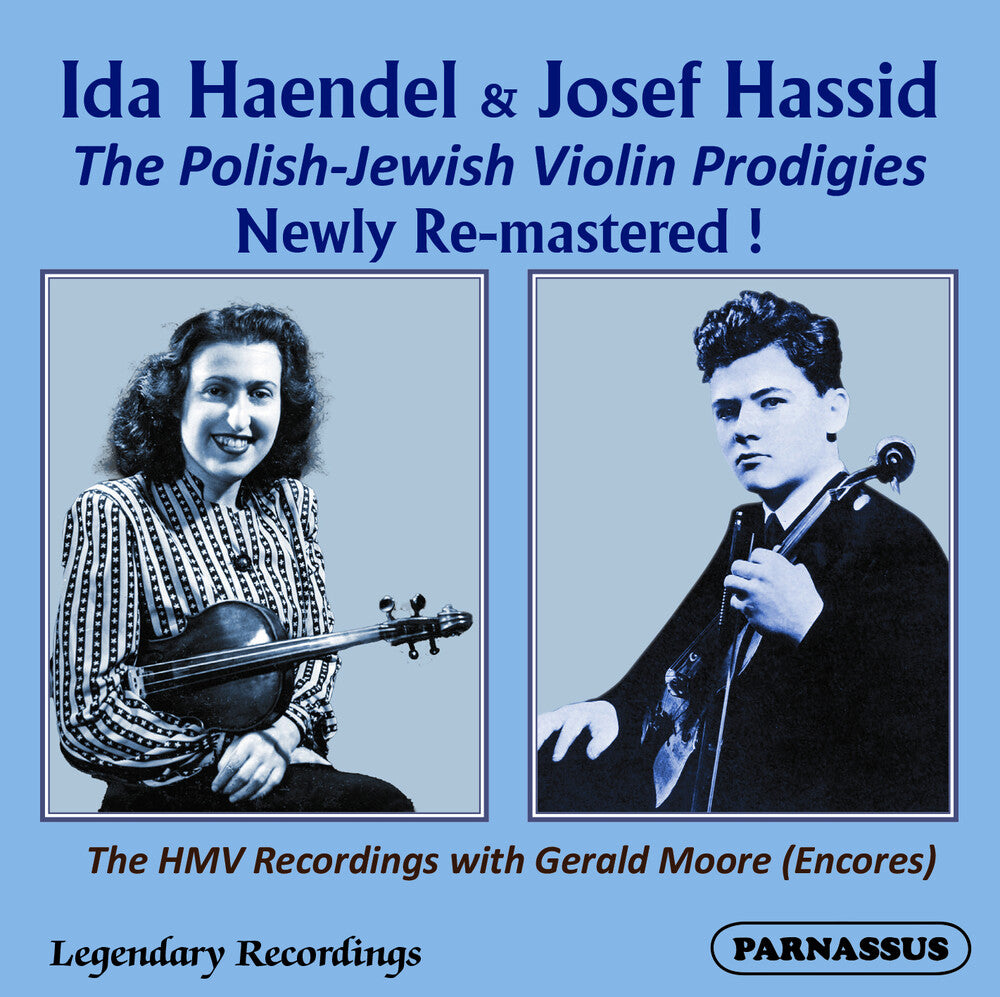 the album cover for Ida Haendel - Ida Haendel & Josef Hassid The Polish-Jewish Violn
