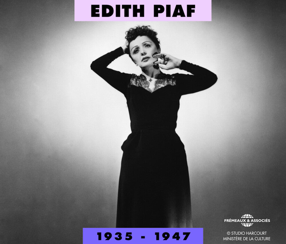 the album cover for Edith Piaf - 1935-1947