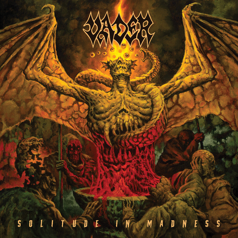 the album cover for Vader - SOLITUDE IN MADNESS
