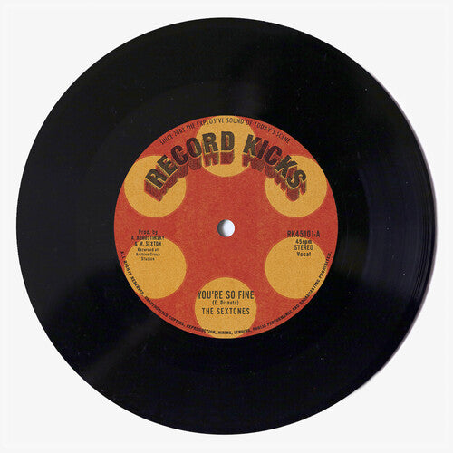 The Sextones - You're so Fine b/w Cowboys to Girl Vinyl Record