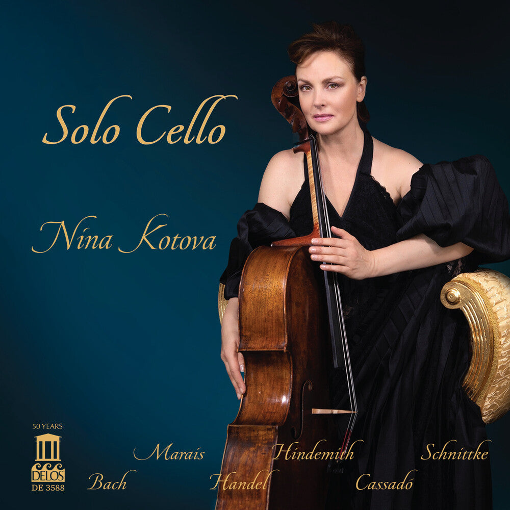the album cover for Cassado / Handel / J Bach .S. / Kotova - Solo Cello
