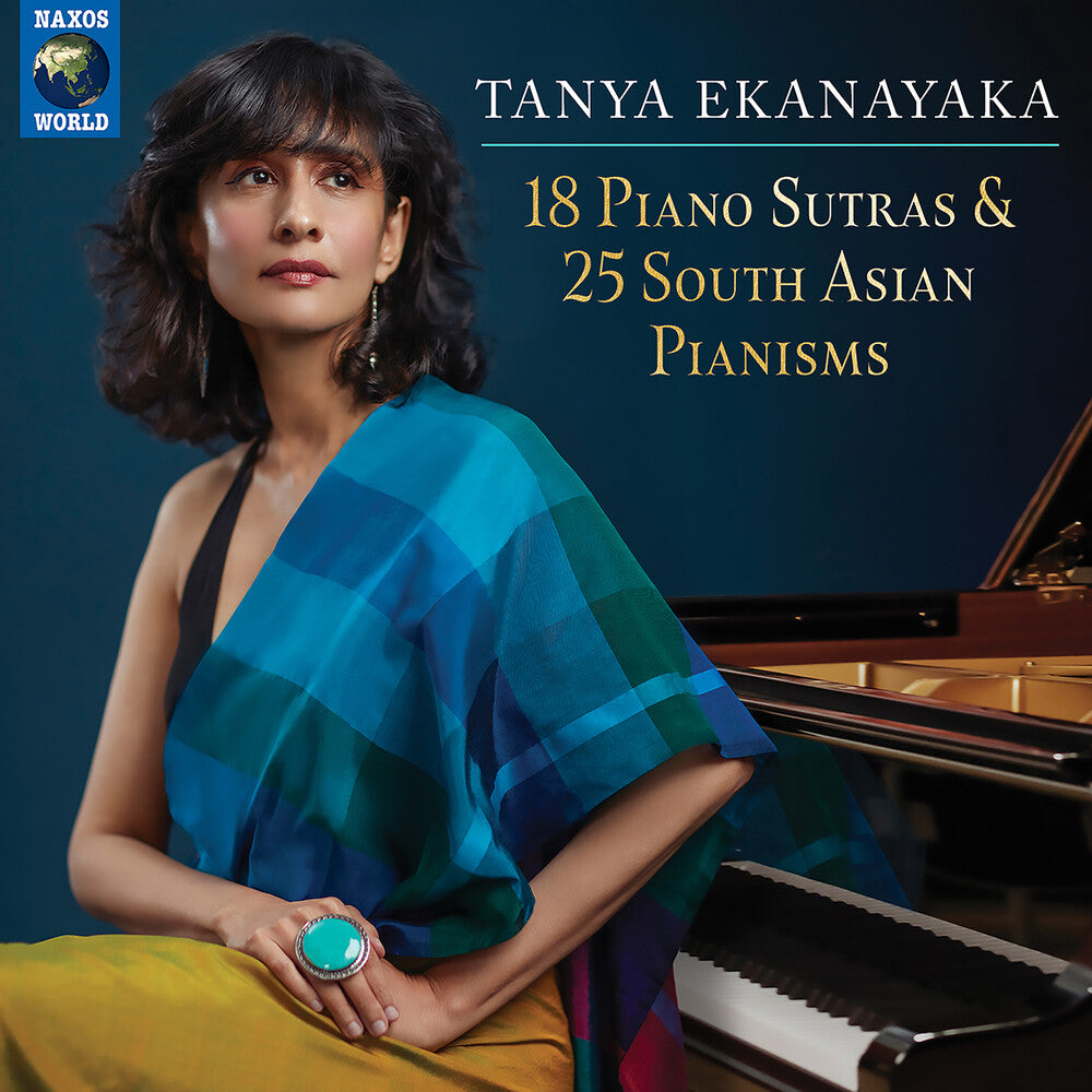 the album cover for Tanya Ekanayaka - 18 Piano Sutras & 25 South Asian Pianisms