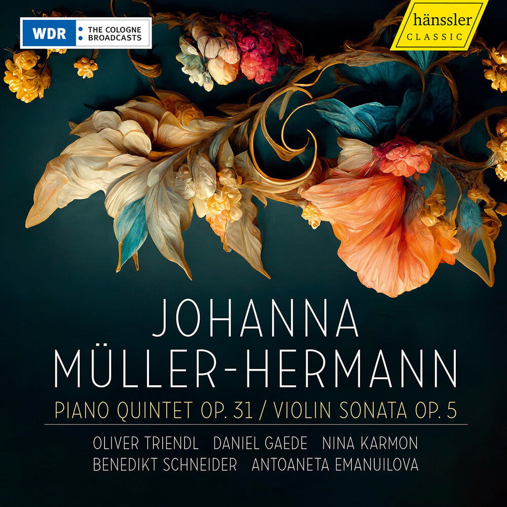 the album cover for Hermann / Triendl / Gaede - Piano Quintet Op. 31 Violin Sonata Op. 5