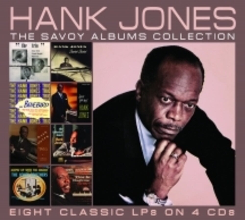the album cover for Hank Jones - Savoy Albums Collection