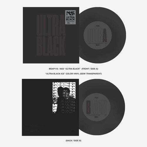 Nas - Ultra Black Vinyl Record