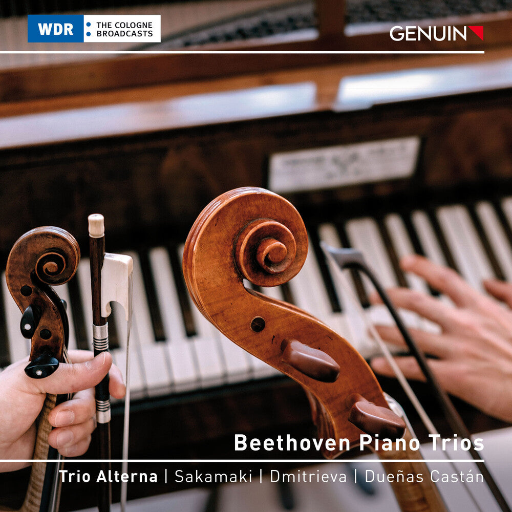 the album cover for L Beethoven .W. / Trio Alterna - Piano Trios