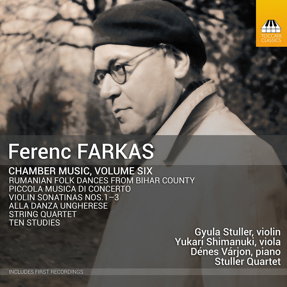 the album cover for Farkas / Stuller / Shimanuki - Chamber Music Vol. 6