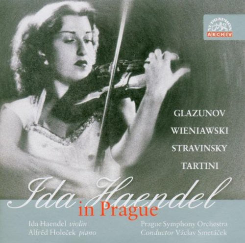 Glazunov / Wieniawski / Handel,i / Smetacek - Ida Haendel In Prague - Music CD