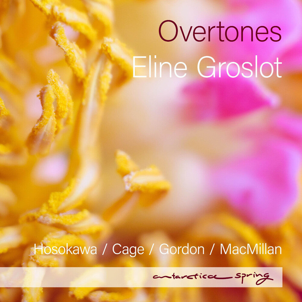 the album cover for Cage / Gordon / Hosokawa - Overtones