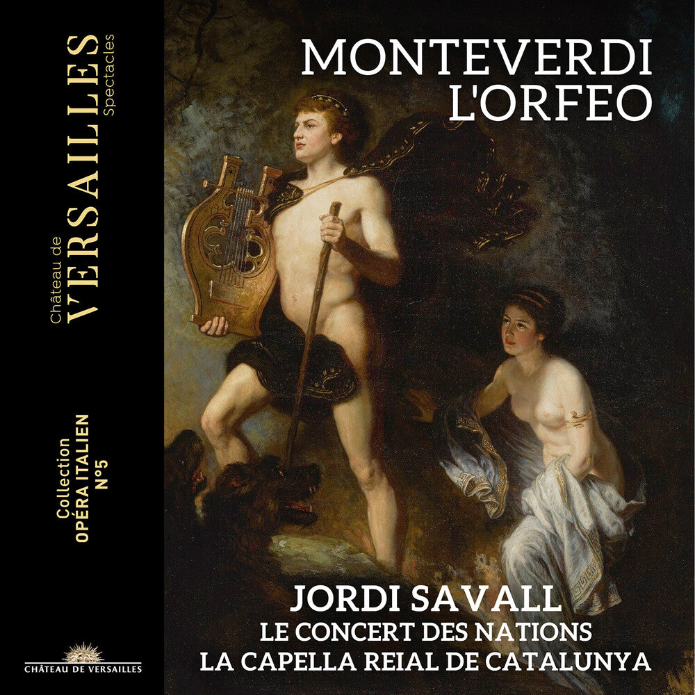 the album cover for Monteverdi / La Capella Reial De Catalunya - L'orfeo
