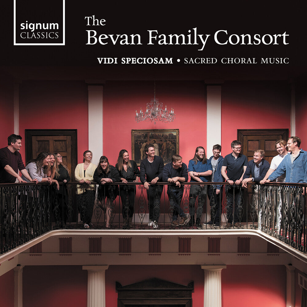 the album cover for Bevan / Croce / Holst / Bevan Family Consort - Sacred Choral Music
