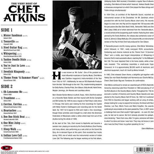 Chet Atkins - Very Best Of Chet Atkins - 180gm Vinyl Vinyl Record
