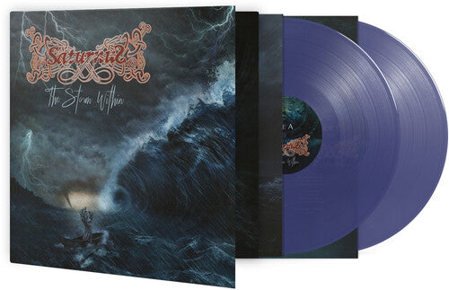 Saturnus - The Storm Within - Blue Vinyl Record