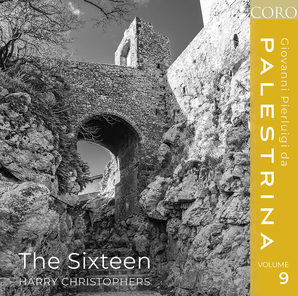 the album cover for Palestrina / Sixteen - Vol. 9