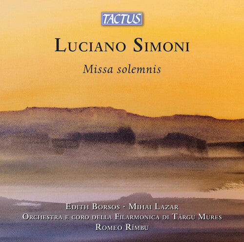 Simoni / Borsos / Lazar - Missa Solemnis - Music CD