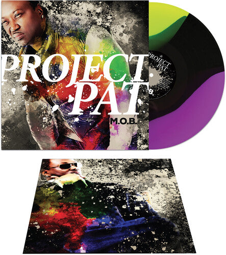 Project Pat - M.o.b. - Green/black/purple Vinyl Record
