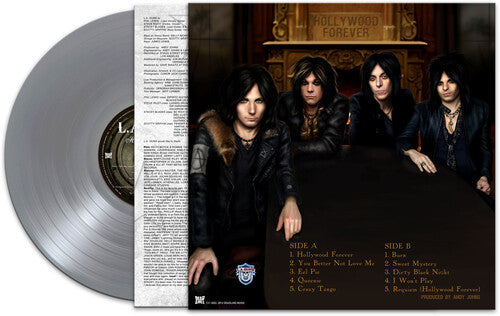 L.A. Guns - Hollywood Forever - Silver Vinyl Record