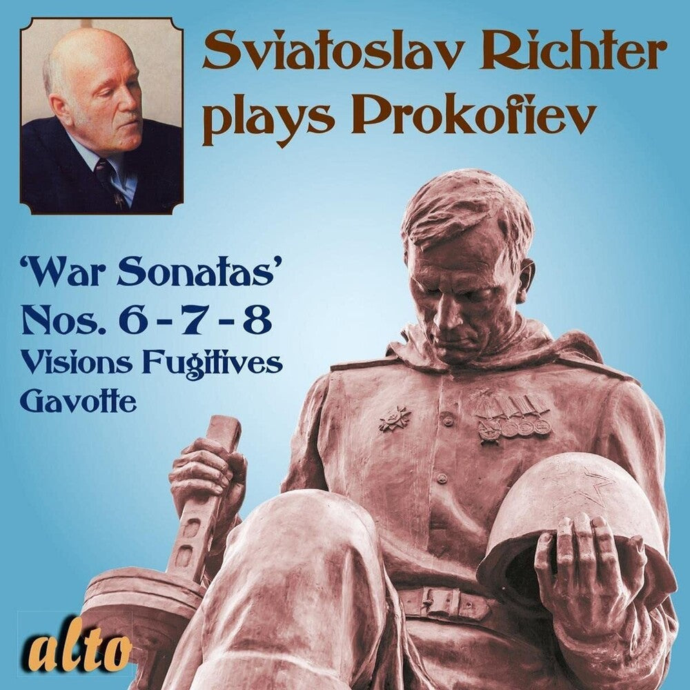 Richter Plays Prokofiev 'war Sonatas' Nos. 6-7-8 Music CD