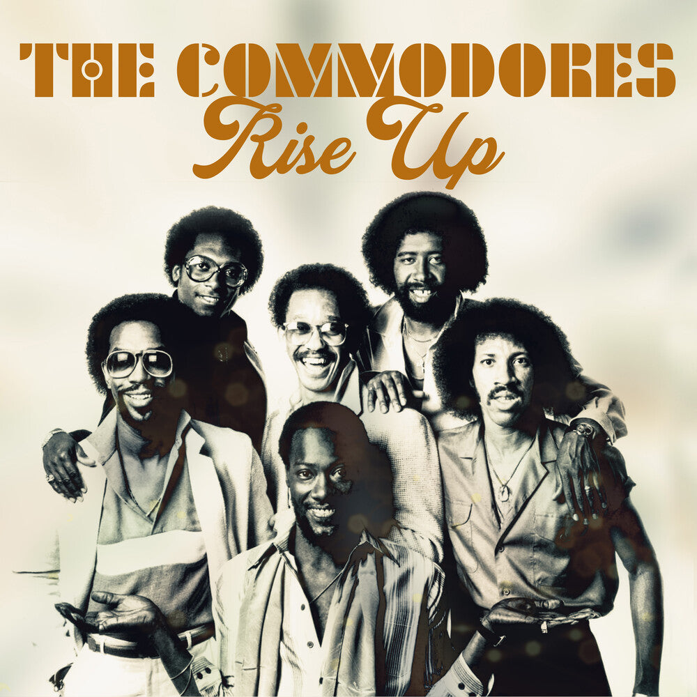 the album cover for Commodores - Rise Up (Mod)