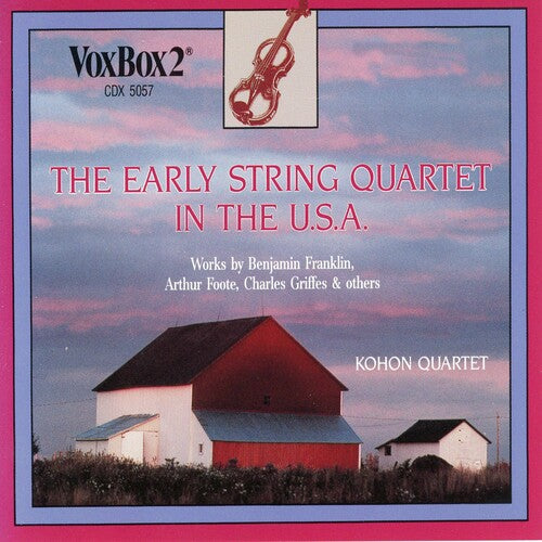 Kohon Quartet - Early String Quartet In The U.s.a. - Music CD