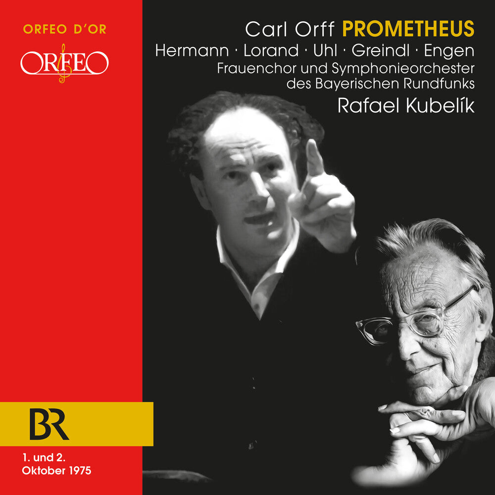 the album cover for Orff / Hermann / Lorand / Engen - Prometheus