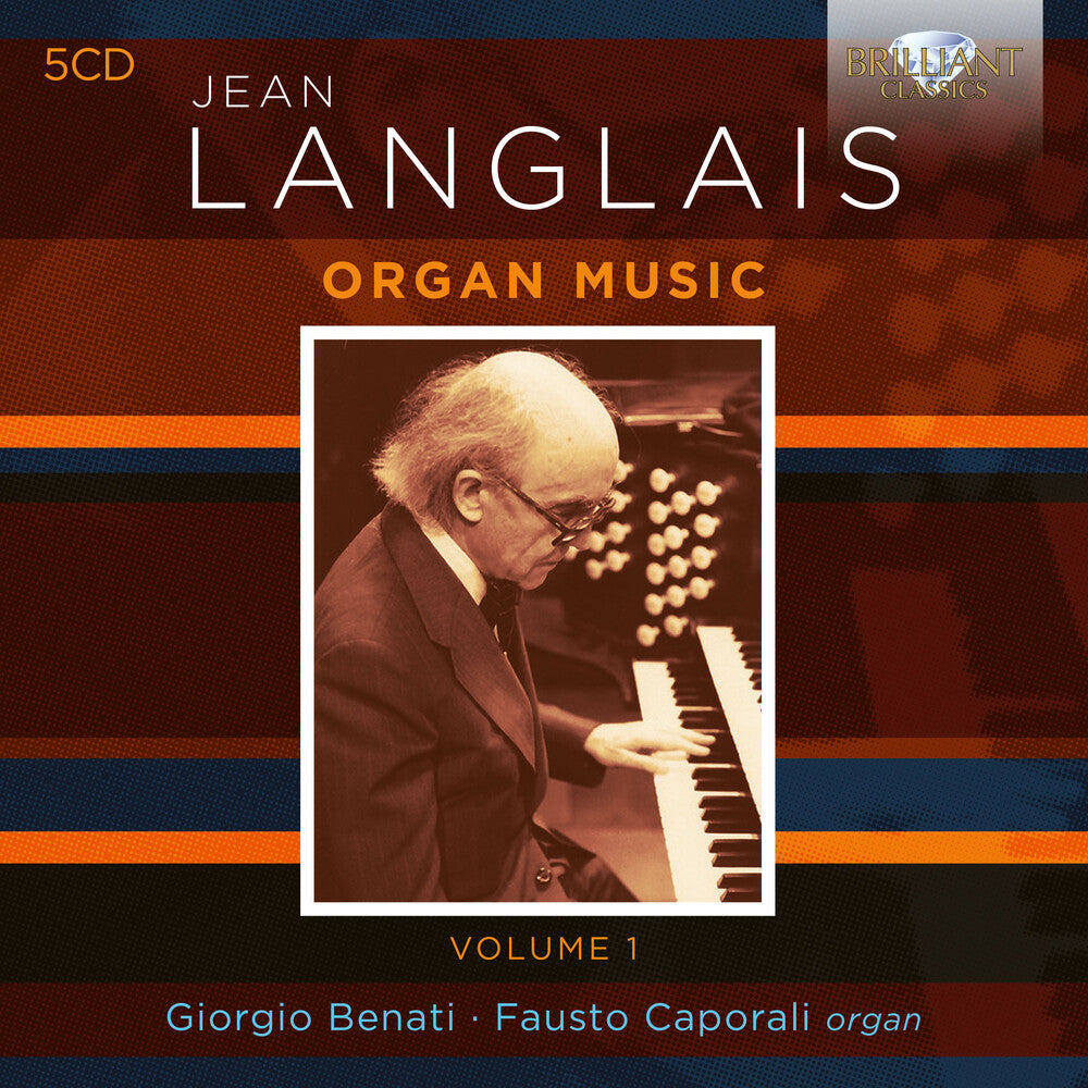 the album cover for Langlais / Benati / Caporali - Organ Music Vol. 1