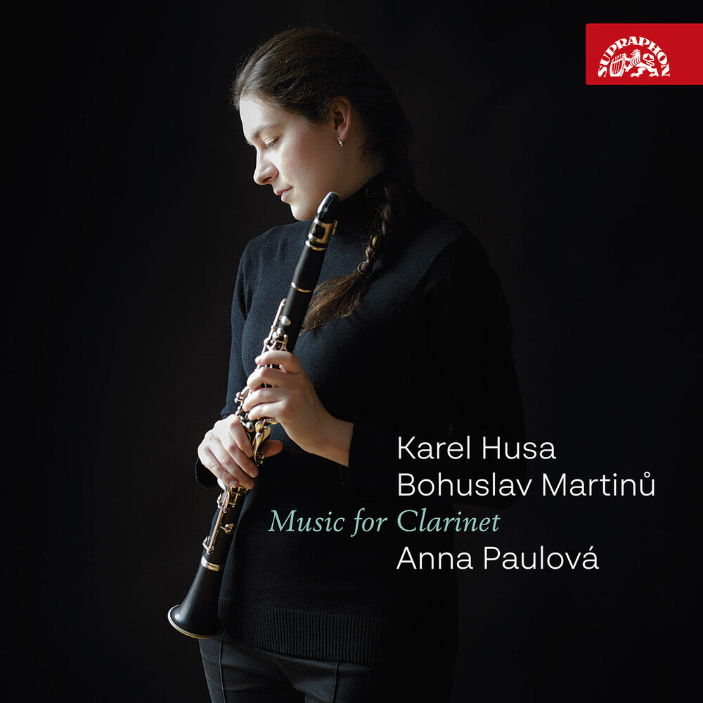 the album cover for Husa / Martinu / Pailova - Music For Clarinet
