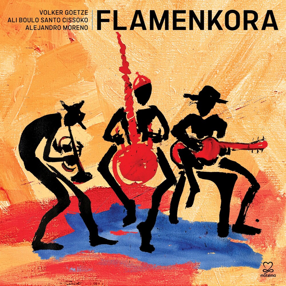 the album cover for Volker Goetze - Flamenkora
