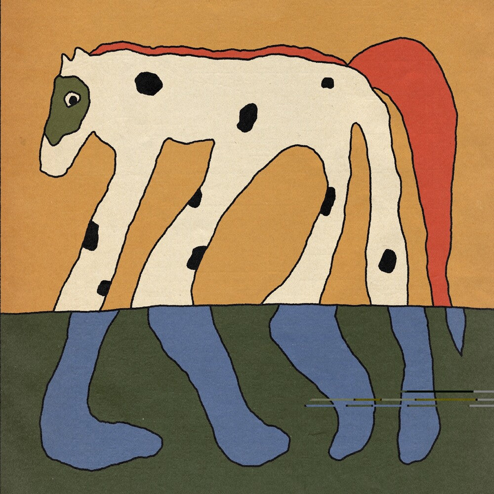 the album cover for Being Dead - When Horses Would Run