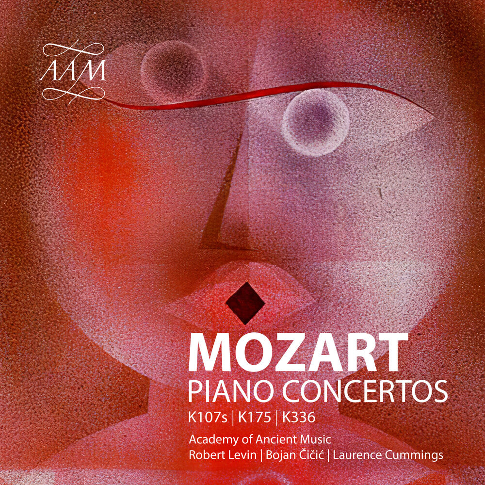the album cover for Mozart / Levin / Cummings / Bojan Cicic - Piano Concertos No. 5 Church Sonata No. 17