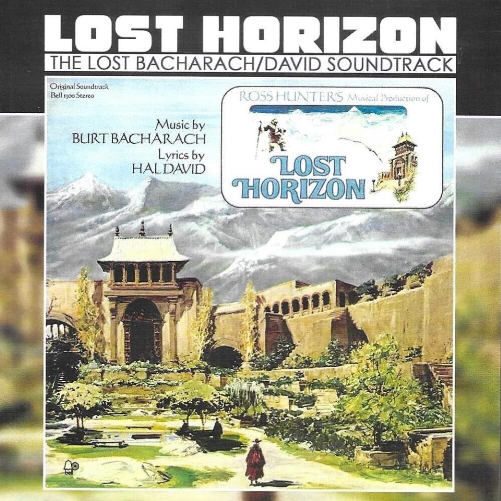the album cover for Burt Bacharach / David,Hal - Lost Bacharach-David Soundtrack - Lost Horizon